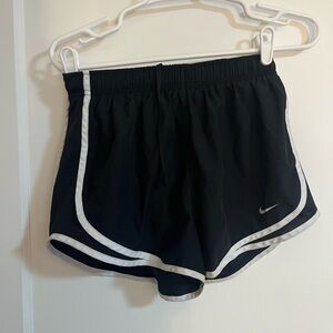 Nike Black and White Athletic Shorts